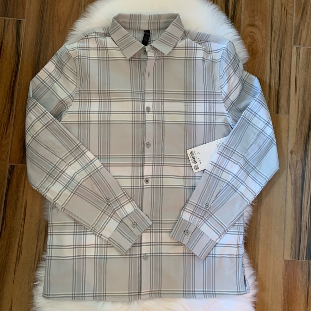 Masons peak flannel long sleeve button lululemon